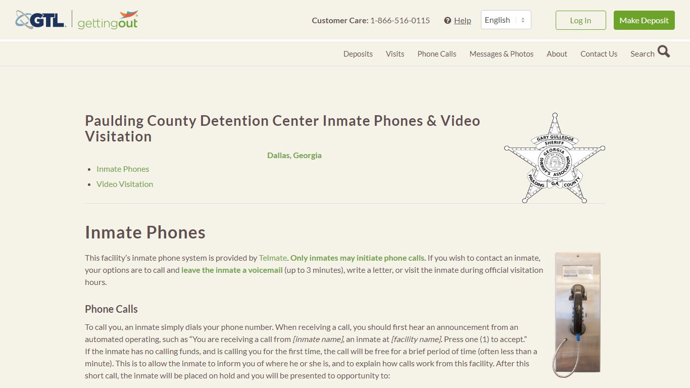 Paulding County Detention Center - GettingOut